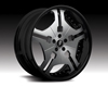 Forgiato Fia 19x10 5x100 Satin Silver Black Lip
