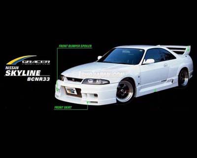 Greddy Front Spoiler Nissan Skyline (R33) 95-99