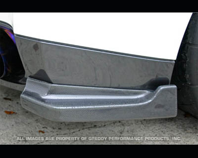 Top Secret Carbon Fiber Side Rear Diffuser Nissan GT-R R35 09+