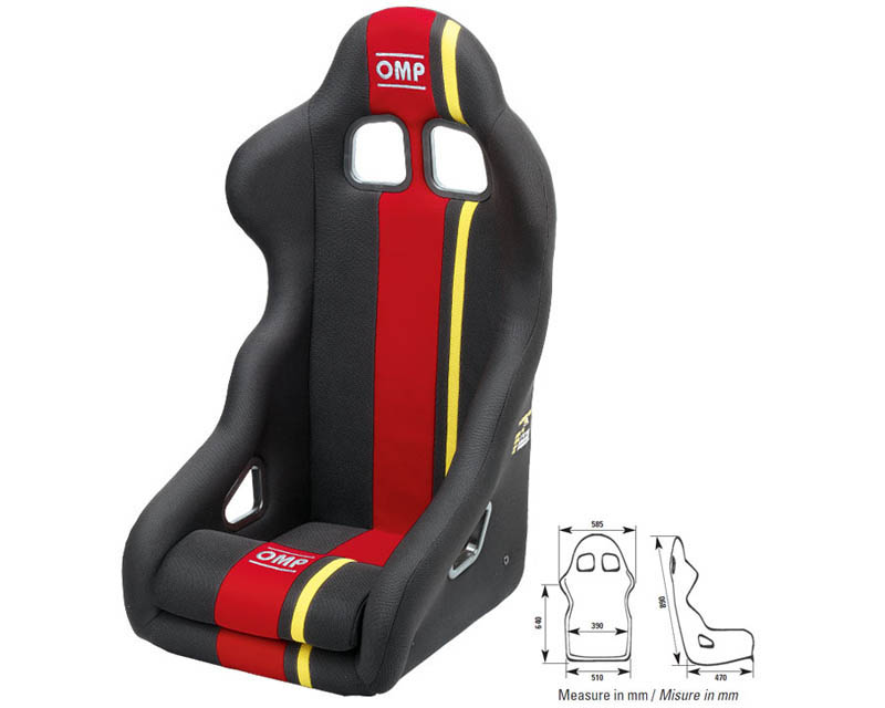 OMP TRS Plus Tubular Racing Seat