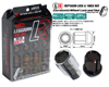 KICS Leggdura M12x1.25 Racing Lug Nuts Bronze