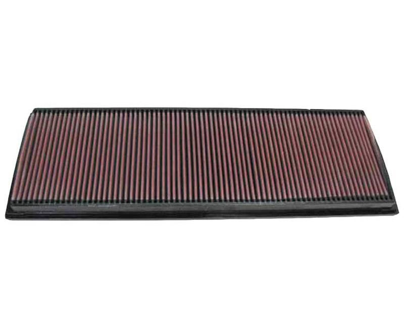 K&N Flat Panel Air Filter Porsche 996TT 3.6L 01-05