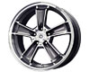 Konig Beyond 17X8  5x114.3  30mm Graphite Machined