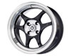 Konig C Sharp 15X7  4x114.3  38mm Black Machined Lip