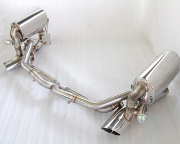 Kreissieg Cats-Eye Oval Tip Valvetronic Header-Back Porsche 996.1 GT3 99-01