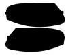 Lamin-X Protective Film Taillight Covers Porsche Boxster 97-04
