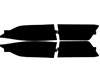Lamin-X Protective Film Taillight Covers Acura TSX 04-06