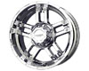 Liquid Metal Rhino 17X9  5x114.3  10mm Chrome