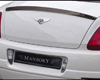 Mansory Carbon Fiber Rear Spoiler Bentley Continental GT 03+