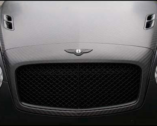 Mansory Carbon Fiber Grill Mask Bentley Continental GT Speed 03+