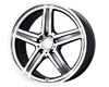 Mandrus Mannheim 17X8  5x112  25mm Gunmetal Machined Face