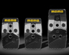 MOMO Stealth Top Pedal Kit Manual Transmission