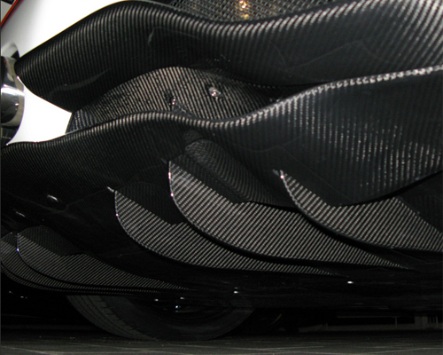 Novitec Carbon Rear Diffusor Fins Ferrari 458 Italia 10+