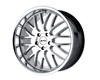 Petrol Vengeance 19X8  5x120  35mm Hyper Silver Stainless