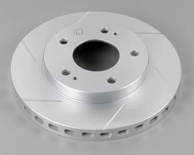 Power Slot Front Left Cryogenic Slotted Rotors Chevrolet Cobalt SS 2.4L 07-08