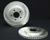 Power Slot Front Left Cryogenic Slotted Rotors Ford Ranger 2WD 98-08