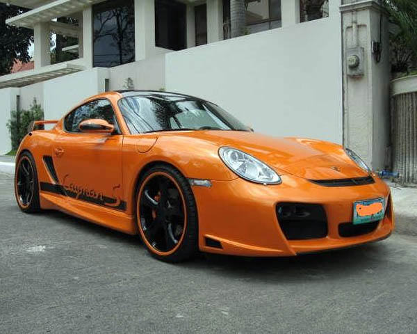 Precision Porsche GT Style Front Bumper Porsche Cayman 2006+