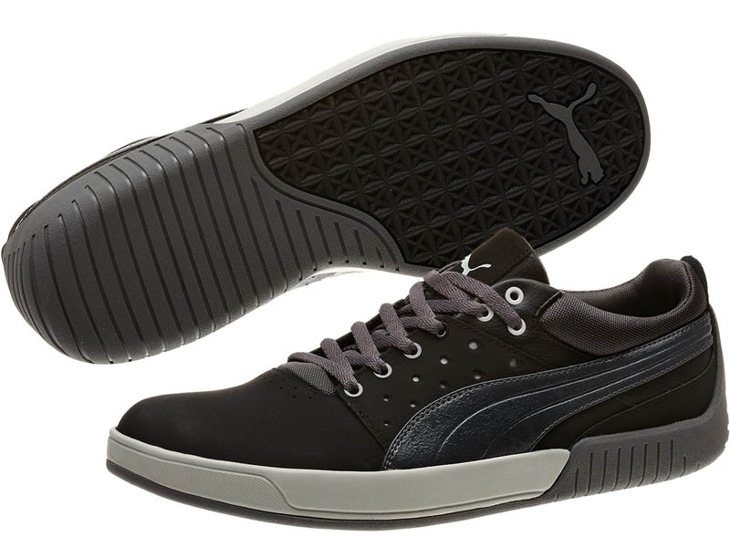 Puma Global Rallycross GRC Street Low Black Shoes