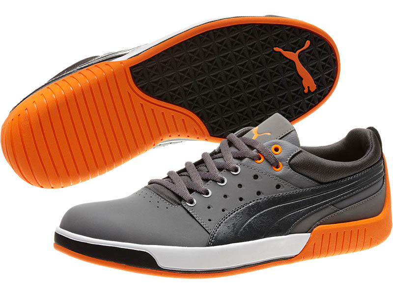 Puma Global Rallycross GRC Street Low Steel Gray Shoes