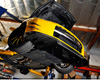 Password JDM Dry Carbon Fiber Reversible Center Extension Kevlar Nissan GT-R R35 08+