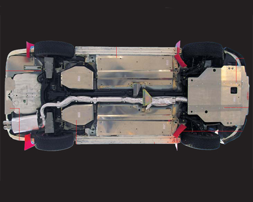 Cusco Rally Guard System - Complete Kit Subaru Impreza 93-01 by FEZTEC