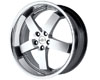 Redbourne Monarch 20X9.5  5x120  32mm Hyper Silver W/ Stainless Lip Lip