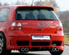 Rieger Bar-Reinforcement for RS4 Look Rear Bumpers Volkswagen Golf IV 99-05