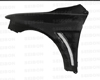 Seibon Carbon Fiber Front Fenders 10mm Wider Mitsubishi EVO X 08-10