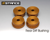 Stance Aluminum Rear Differential Bushing Set Subaru WRX 02-07