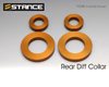 Stance Aluminum Rear Subframe Collar Set Subaru Impreza 93-01