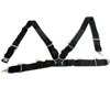 Status Racing 3 Inch 4 Point Cam Lock Harness Kit Black