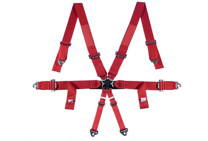 Status Racing 3 Inch 6 Point Cam Lock Harness Kit - FIA Approved