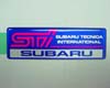 STI Special Edition Badge
