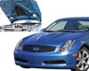 Stillen Fiberglass Power Hood Infiniti G35 Coupe 03-05