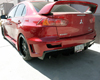 Test & Service Rear Bumper Mitsubishi EVO X 08+