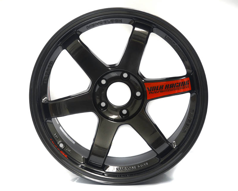 Volk Racing TE37SL Diamond Black Staggered Wheel Set 18x9.5 18x10.5 BMW M3 01-12