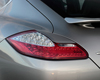 TechArt Tail Light Trims High Gloss Black Painted Porsche Panamera S 4S Turbo 10+
