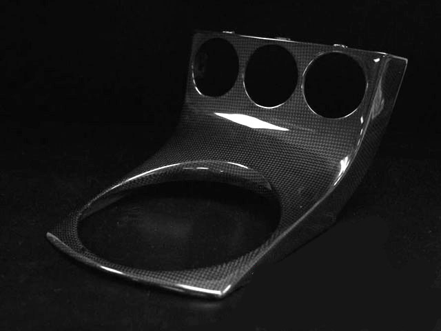 Titek Carbon Fiber Center Shifter Console Nissan 350Z 03-05