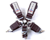 Team Tech FIA 6 Point FIA Snap-Hook Harness Black