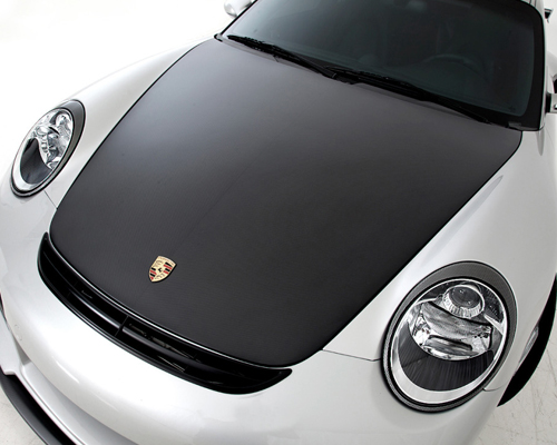 Vorsteiner Clubsport Carbon Fiber Double Sided Hood Porsche 997 05+