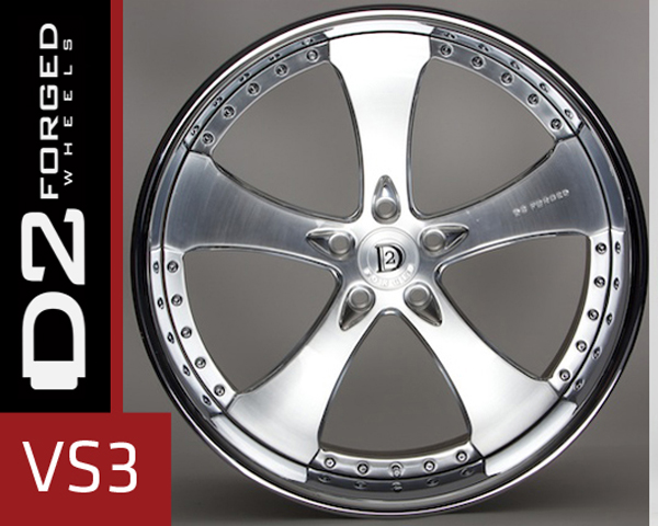 D2FORGED VS3 Forged 3-Piece Wheel 20 Inch