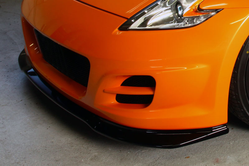 Zele Performance Carbon Fiber Front Lip Spoiler Nissan 370Z 08+